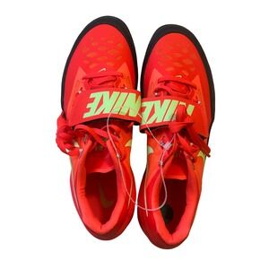Nike Zoom Rotational 6 Track Field Shoes Mens 7.5 Orange Excellent FZ9606-600